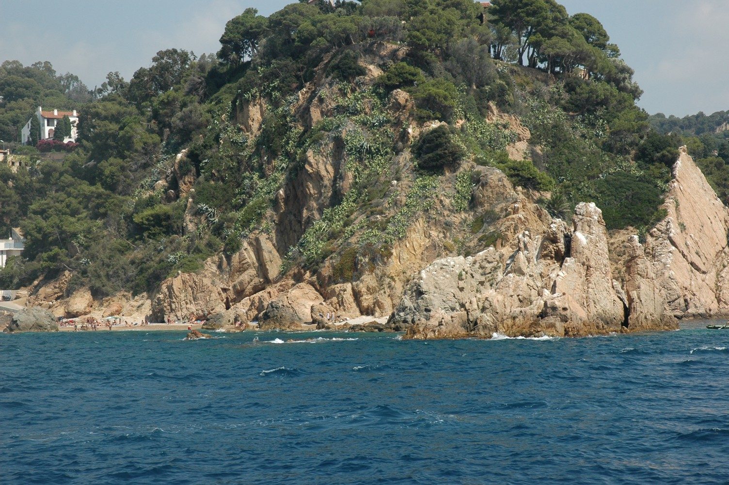 Cala de Santa Anna en Blanes